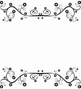 Image result for Black and White Floral Edge