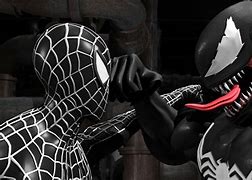 Image result for Black Spider-Man vs Venom