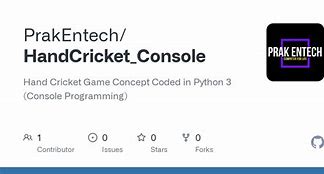 Image result for Hand Cricket Console Project