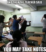 Image result for School Notes Meme