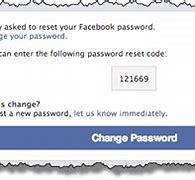 Image result for Change Facebook Password Reset