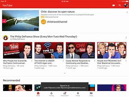 Image result for iPad YouTube Apps Screen Shot