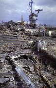 Image result for USS Forrestal Explosion