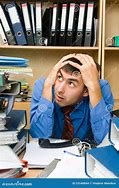 Image result for Overworked Office Worker