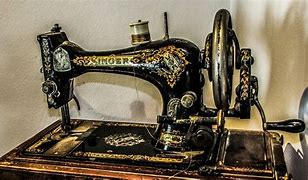 Image result for Traditional Sewing Machine