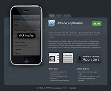 Image result for iPhone Website Template