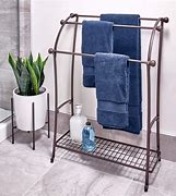 Image result for Floor Towel Rack Stand