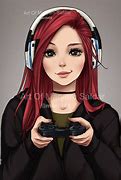 Image result for Gamer Girl Anime Brown Hair