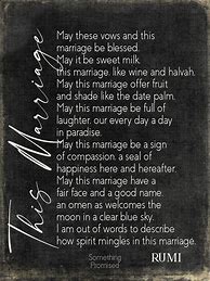 Image result for Rumi Wedding Poem