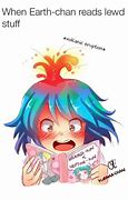 Image result for Earth Chan Lewding Memes