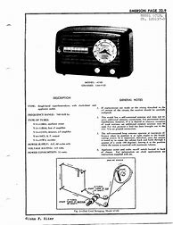 Image result for Old Emerson Radios