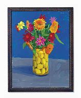 Image result for David Hockney Flower Paintings