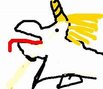Image result for Ugly Unicorn Drawing