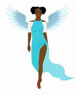 Image result for African American Angel Wallpaper 3D