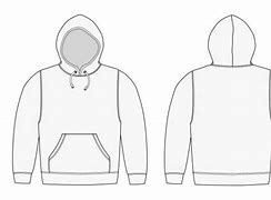 Image result for Blank Hoodie Drawing