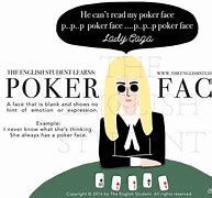 Image result for Poker Face Meaning