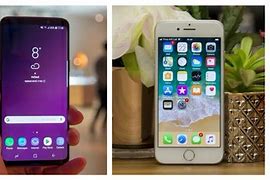 Image result for iPhone 8 vs Samsung S9