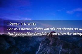 Image result for 1 Peter 3:17