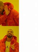 Image result for Drake Meme White Background