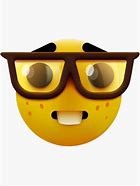 Image result for Goofy Nerd Emoji