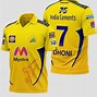 Image result for CSK Jersey MS Dhoni Front