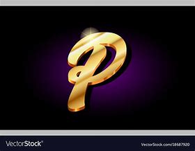 Image result for Gold Letter P Logo Design