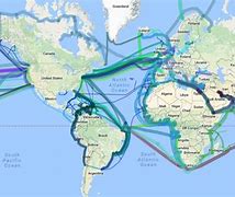 Image result for World Internet Connection Map