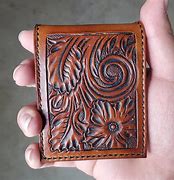 Image result for Leather Tooling Money Clips