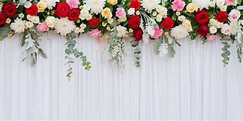 Image result for Wedding Flower Backdrop