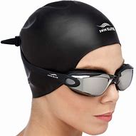 Image result for Swim Cap and Goggles