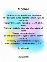 Результаты поиска изображений по запросу "Good Mother's Day Poems"
