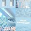 Image result for Light Blue Aesthetic Wallpaper Collage