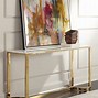 Image result for Wrought Iron Console Table