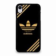 Image result for Black and Gold Adidas Phone Case