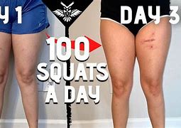 Image result for 100 Squats Daily