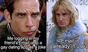 Image result for Zoolander Meme Sending Email