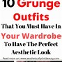 Image result for Pink Grunge Aesthetic Outfits