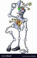 Image result for Broken Robot Cartoon