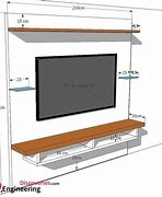 Image result for Wall Mounted TV Dimensions