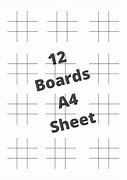 Image result for Naughts N Crosses Template