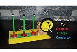 Image result for Mechanical Energy Project Ideas