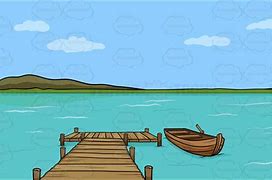 Image result for Lake Dock Clip Art