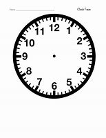 Image result for 10 Inch Wall Clock Printables