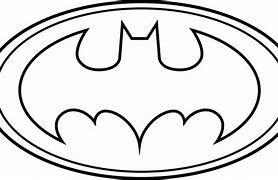 Image result for Batman Logo Outline Black