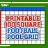 Image result for Printable Super Bowl Squares
