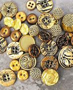 Image result for gold embroidery button