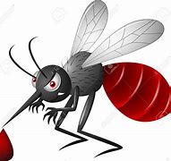 Image result for Angry Cartoon Mosquito