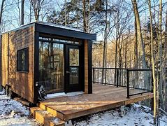 Image result for Off-Grid Tiny House Cabin