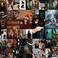Image result for Dark Academia Aesthetic Collage