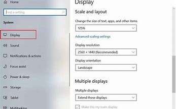 Image result for Touch Screen Settings Windows 1.0